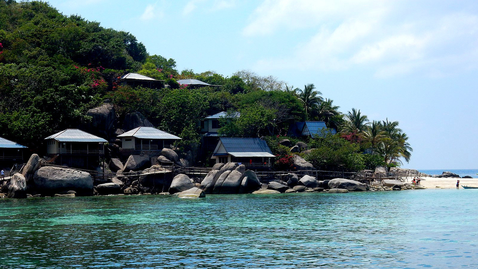 Домики на берегу, остров Ко Тао