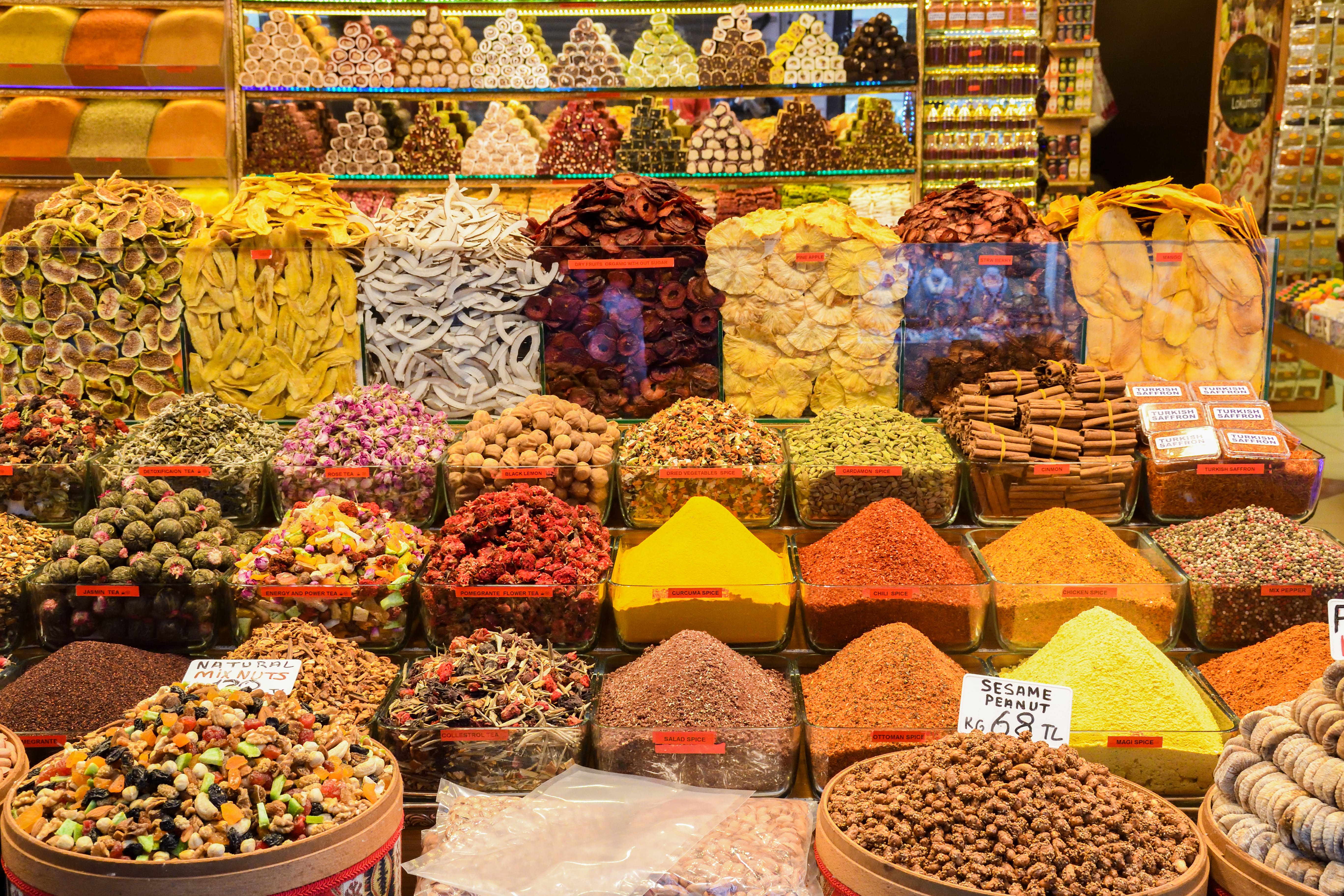 Египетский рынок специй, Стамбул