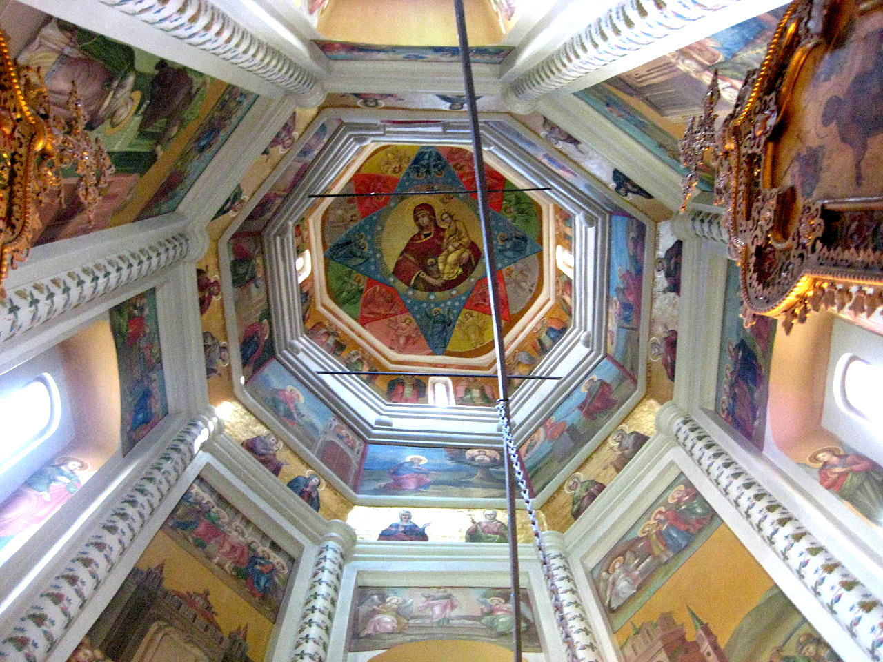 Потолок в Храме Василия Блаженного