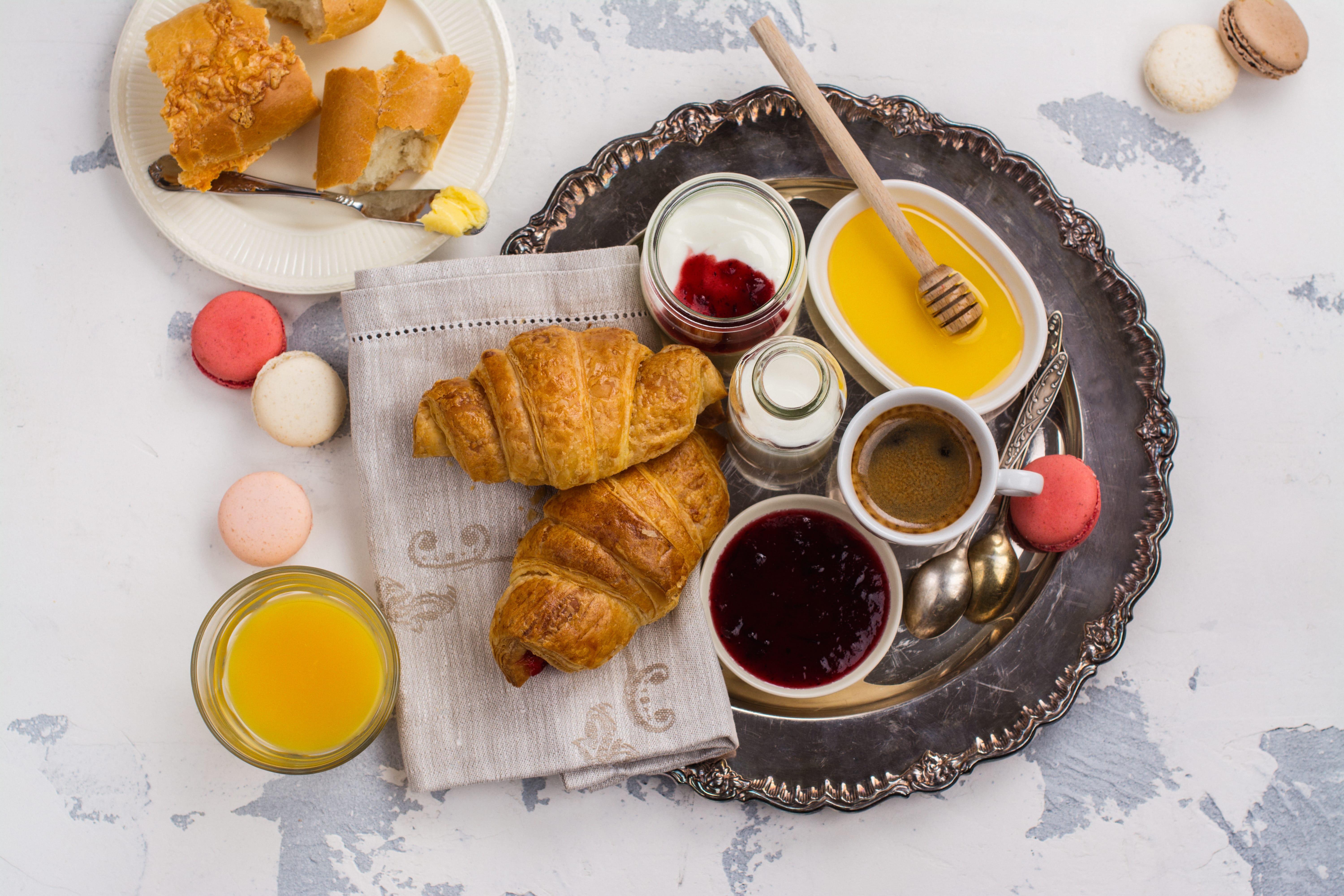 Традиционный французкий завтрак
