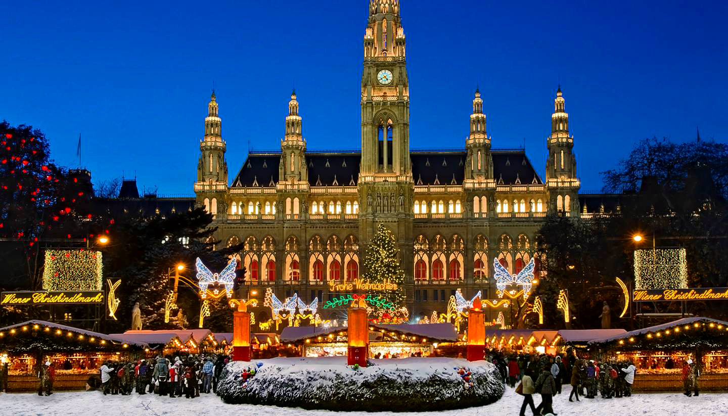 Рождественская ярмарка Венской мечты на Ратхаусплац