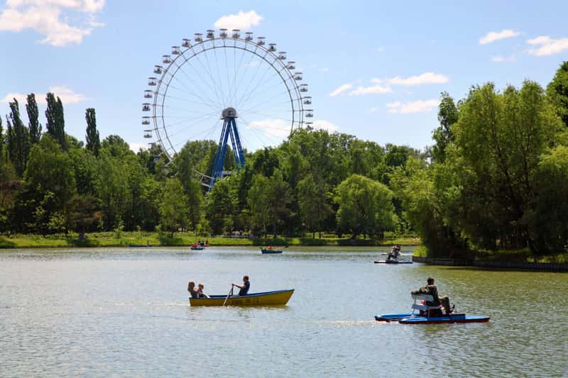 Круглый пруд в Измайловском парке, Москва