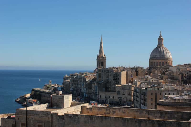 Февраль на Мальте досточно ветренный