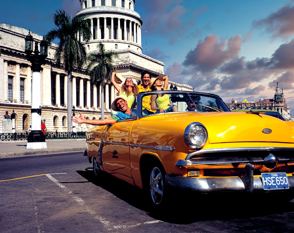 Гавана и знаменитый ретро-автомобиль