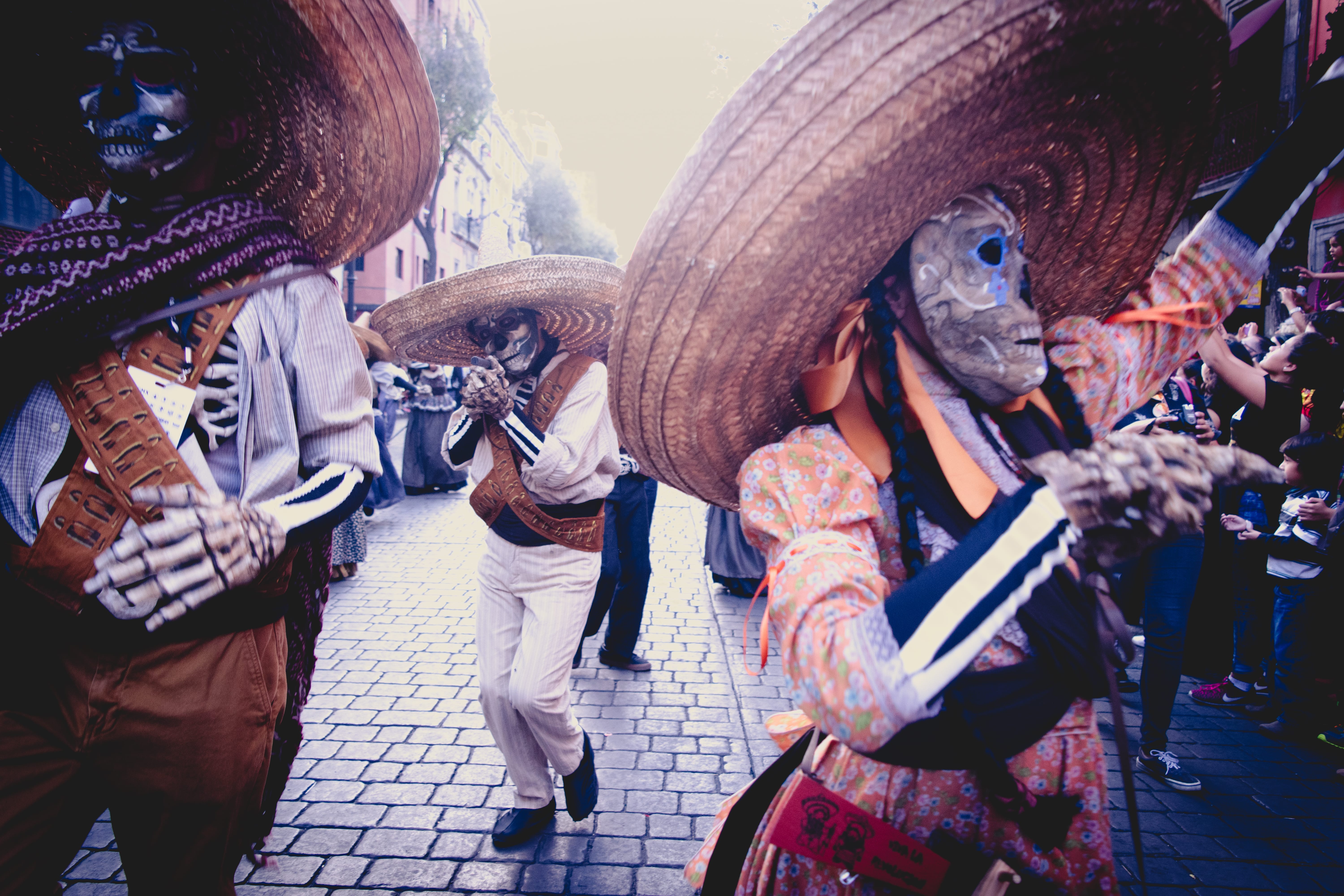 Парад в честь дня мертвых, Мехико