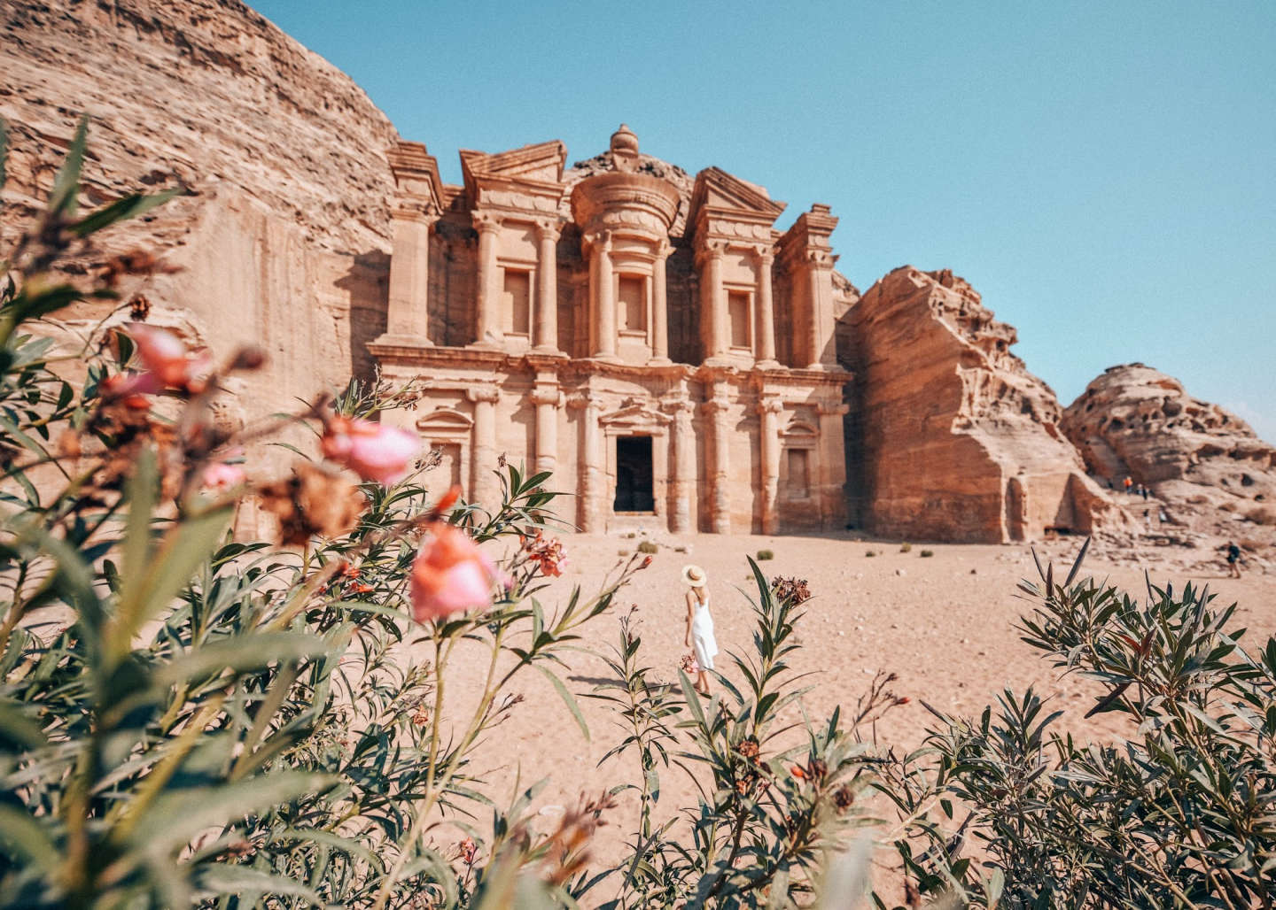 Монастырь AL Deir, Петра, Иордания