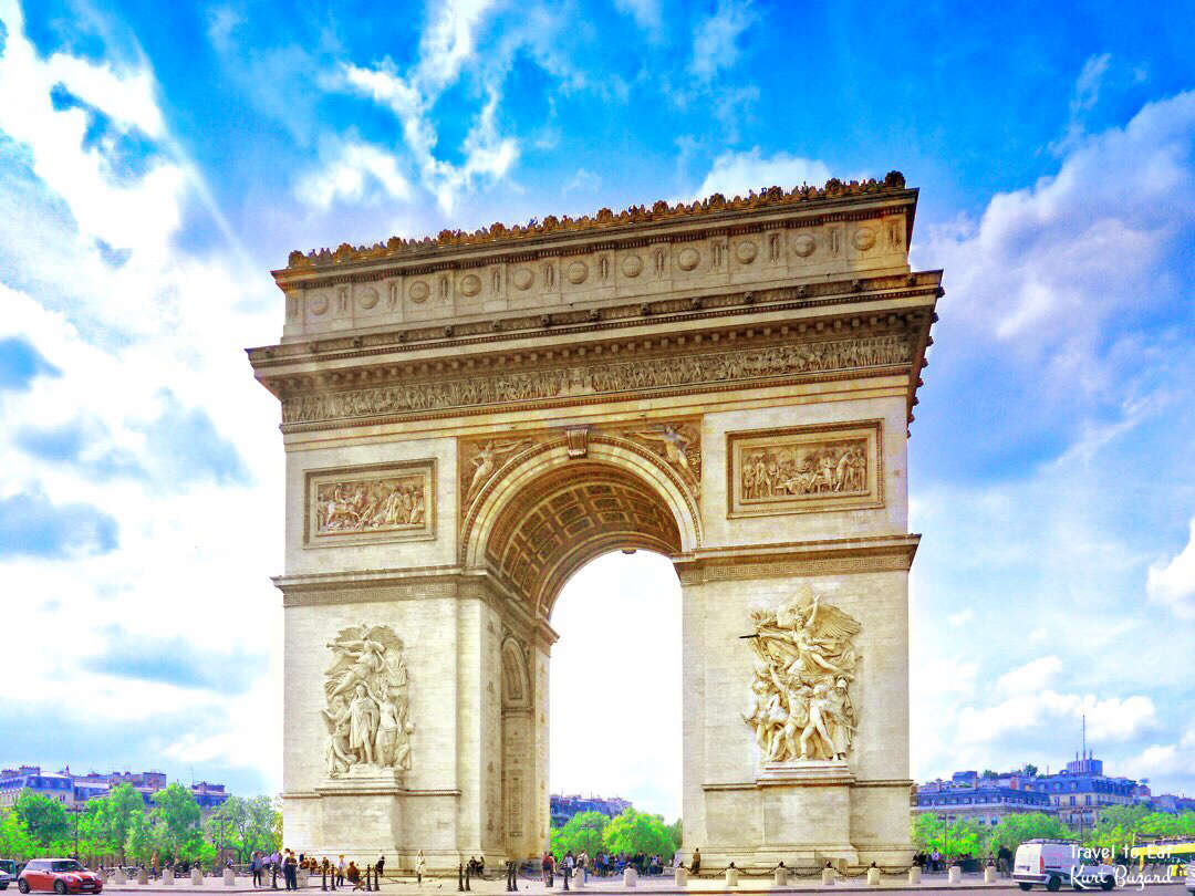 Триумфальная Арка, Париж, Франция