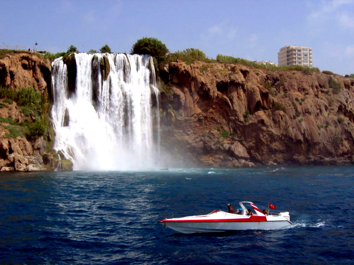 водопады в турции