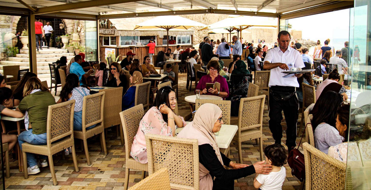 Кафе в Новой Медине, Хаммамет, Тунис