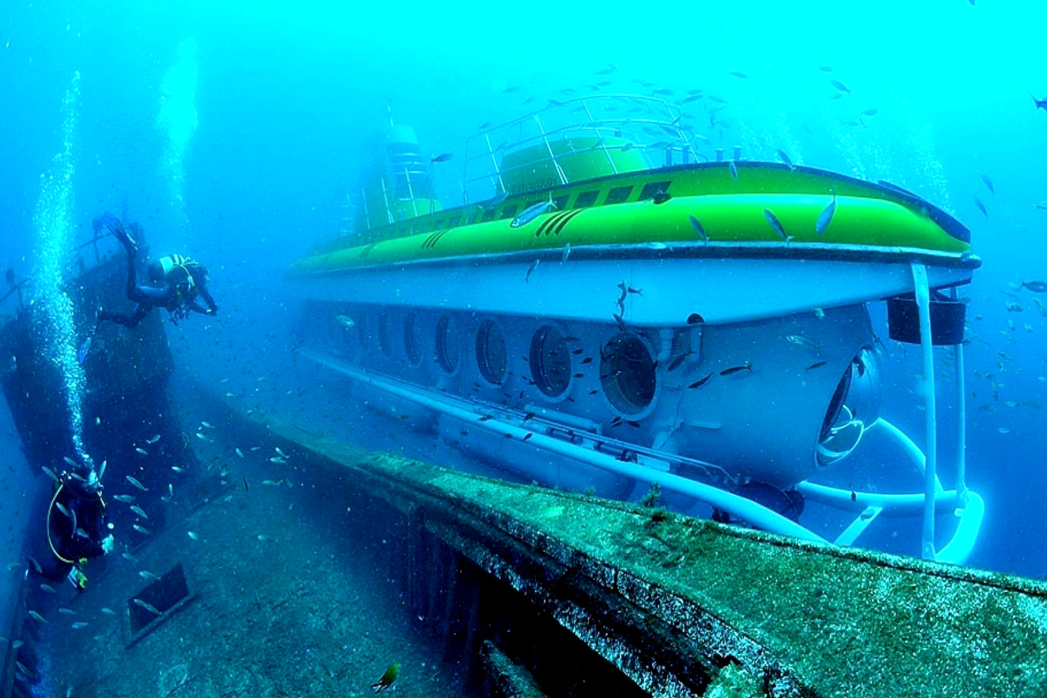 Совершите погружение на подводной лодке Немо