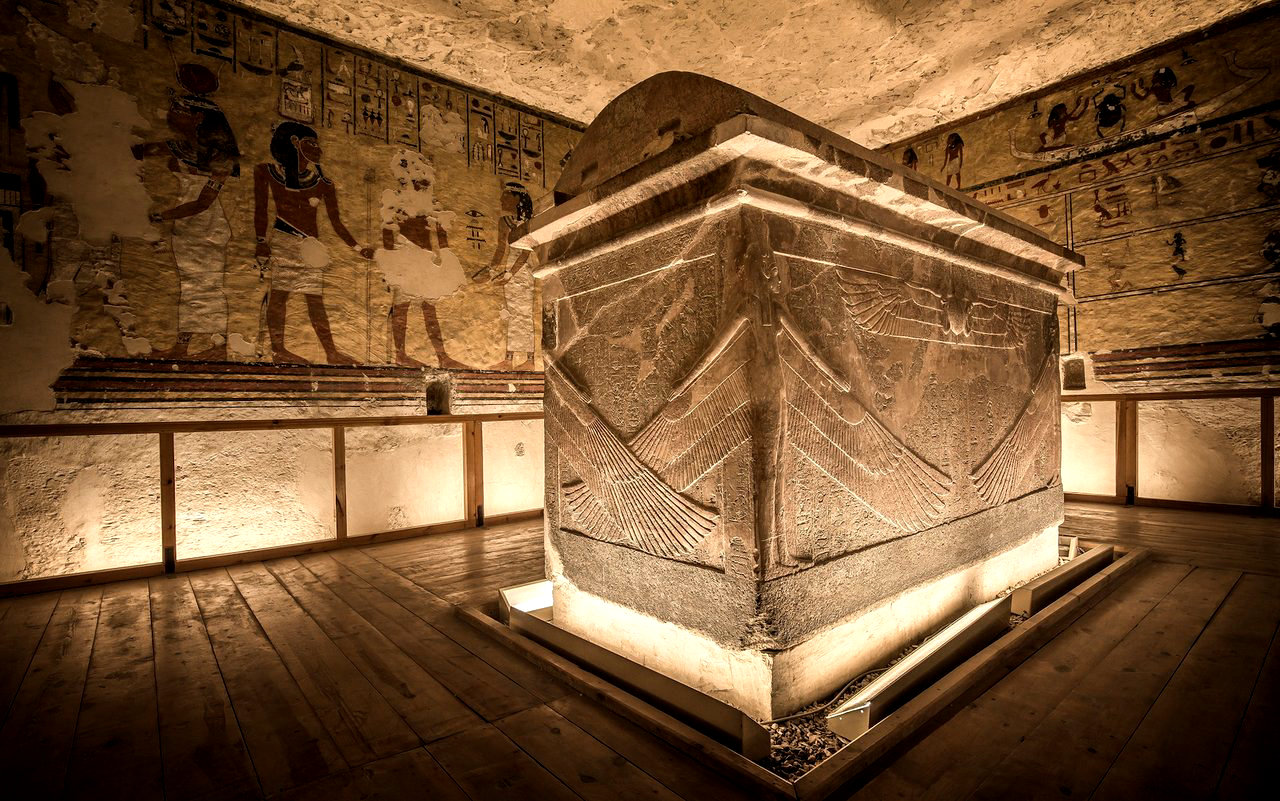 Долина царей Египет саркофаг