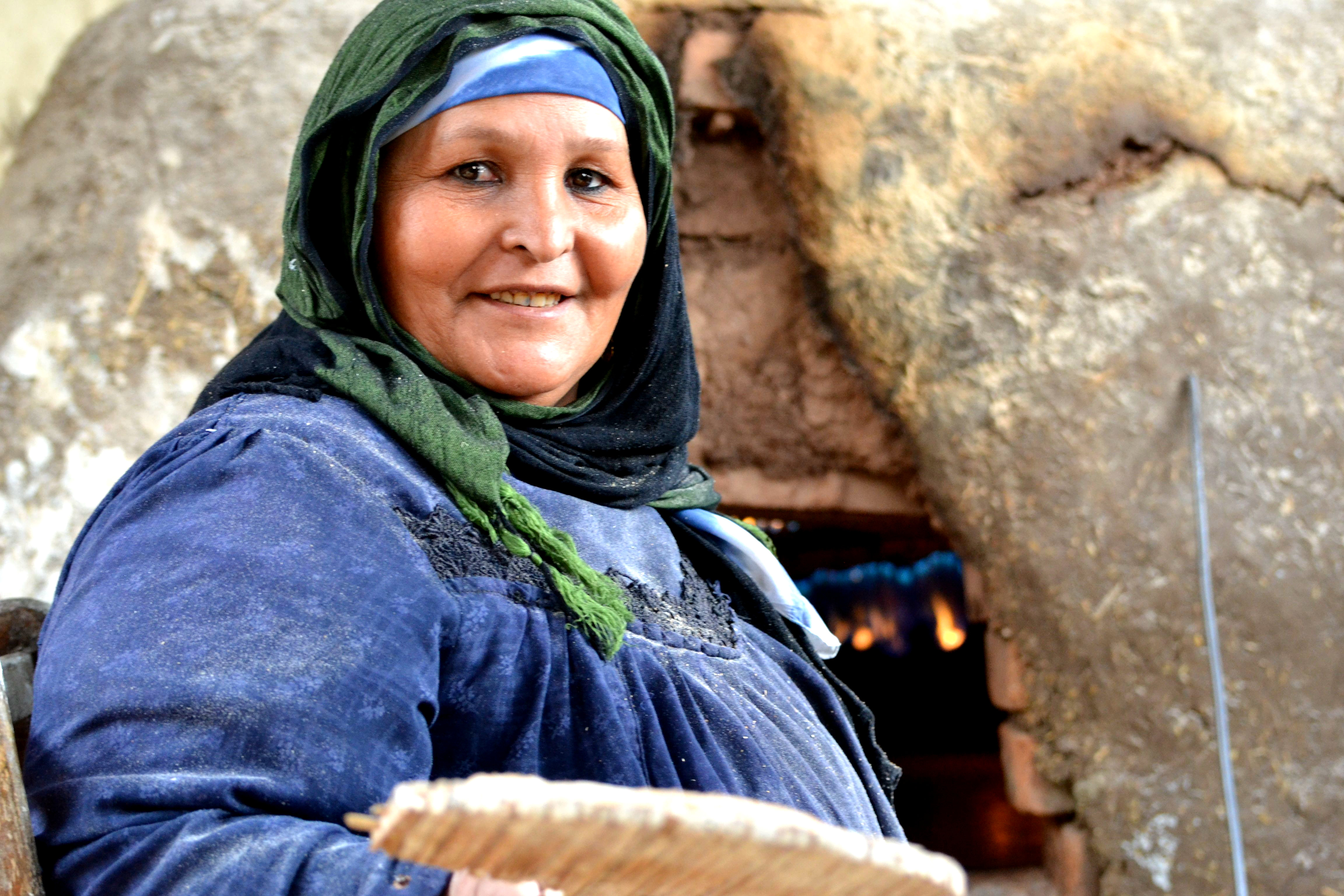 Жительница Каира, пекарь