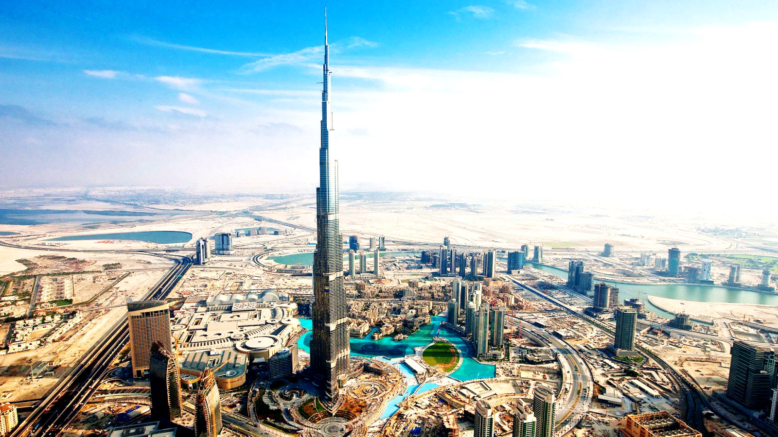 Сверхвысотный небоскрёб Бурдж-Халифа, Дубай