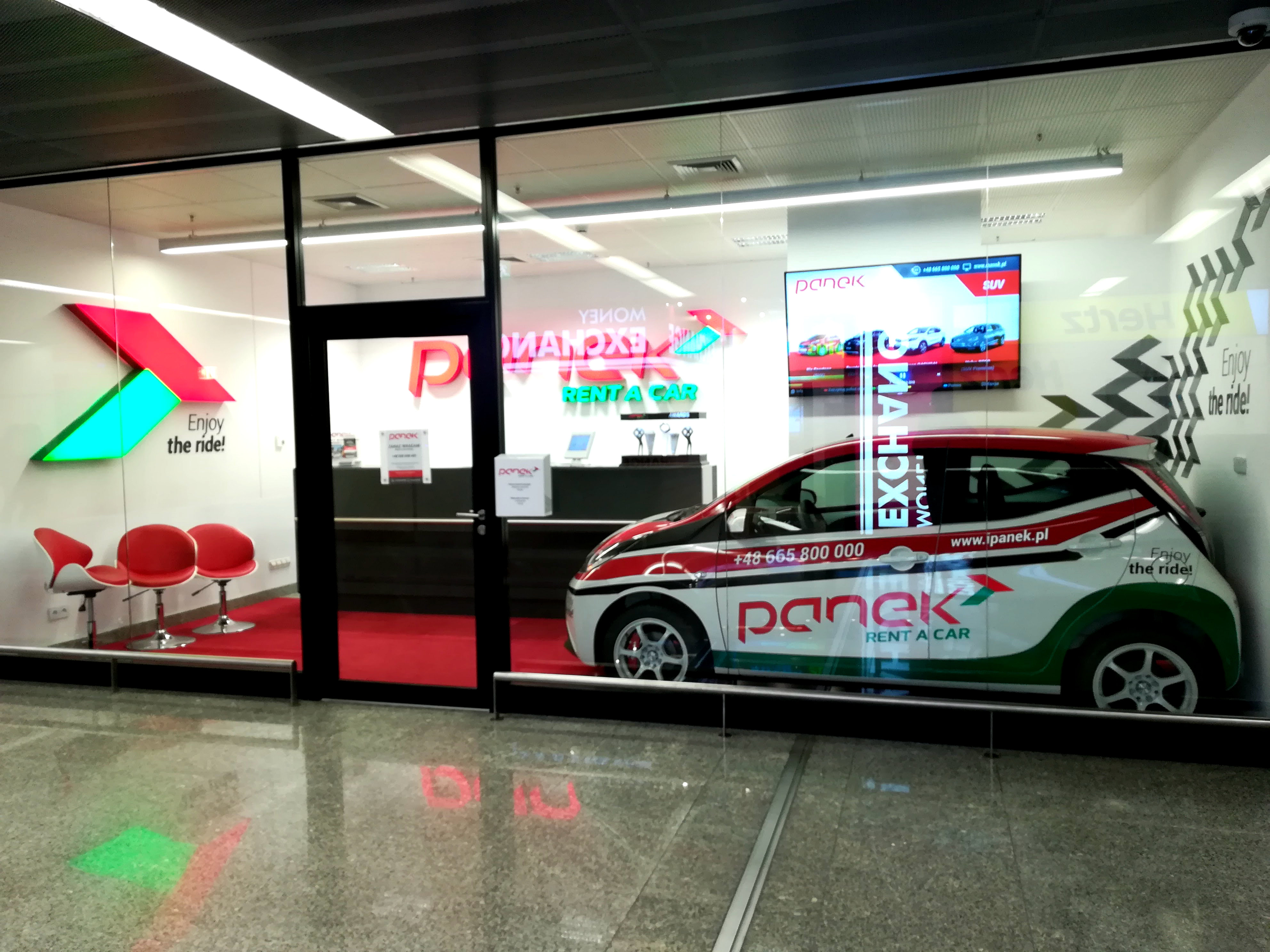 Компания по аренде авто – PANEK в аэропорту имени Фридерика Шопена, Варшава