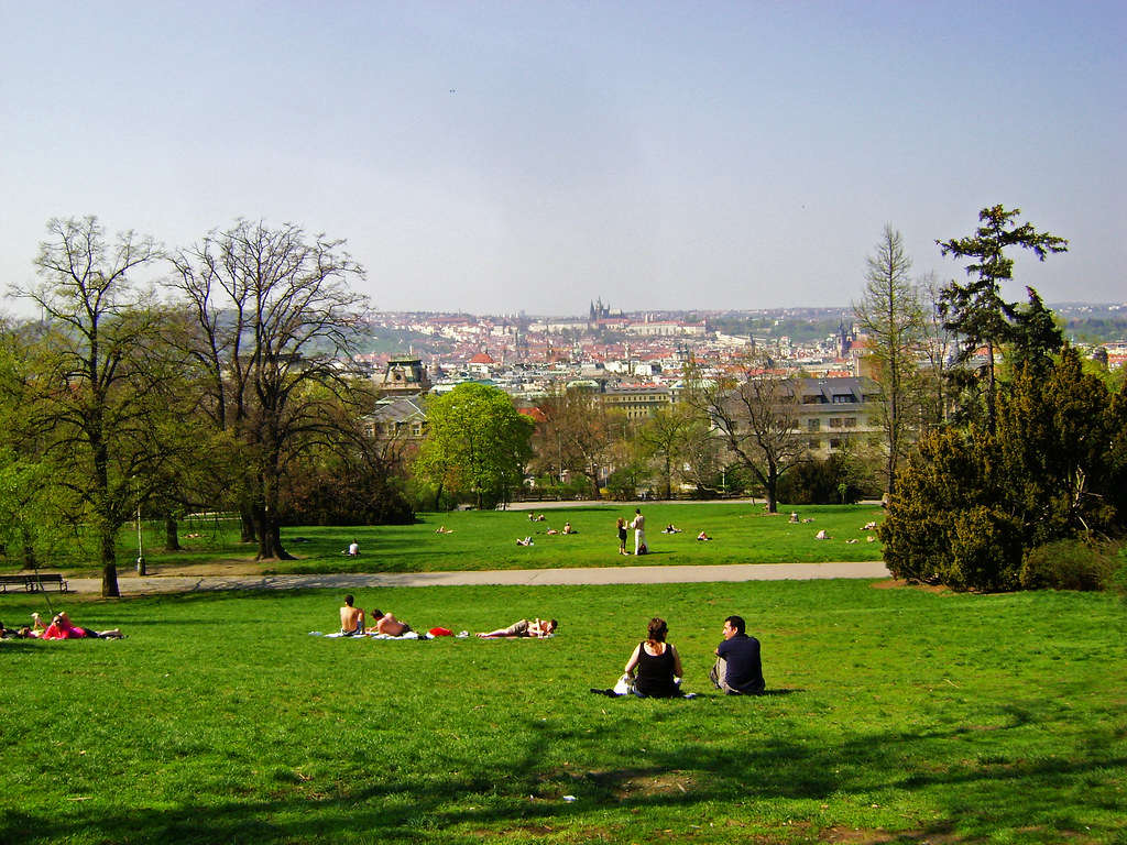 Парк Риегровы Сады, Прага, Чехия