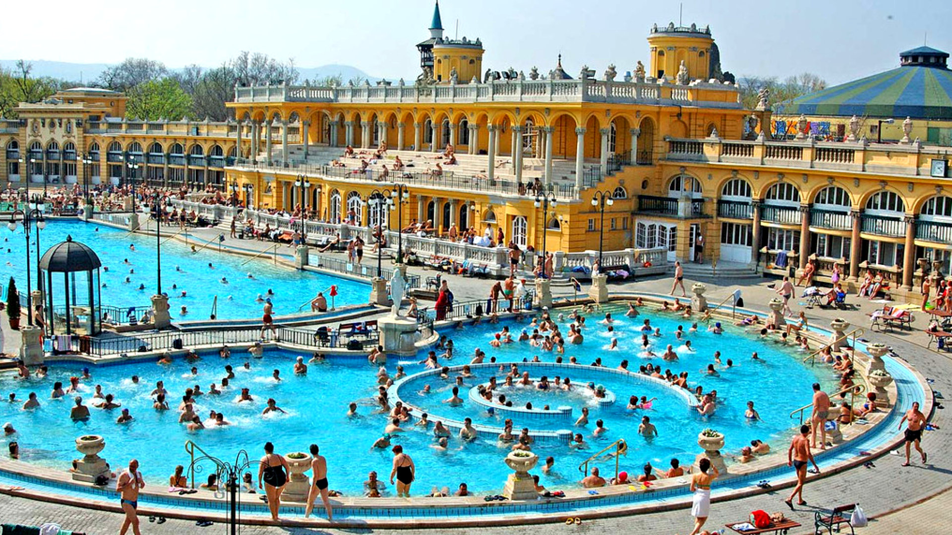 Знаменитые купальни Сечени, Будапешт