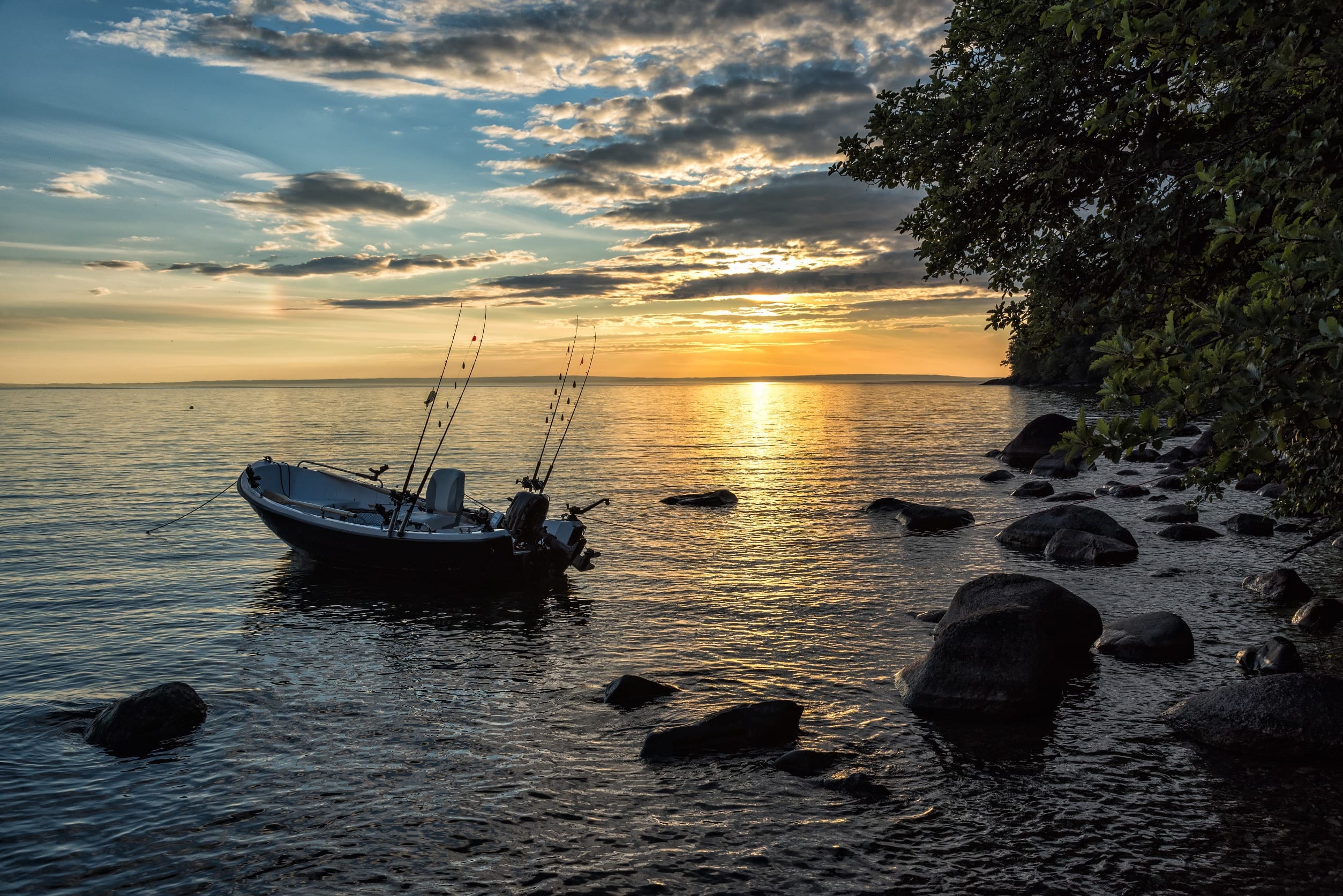 Рыбалка популярный вид отдыха в Швеции