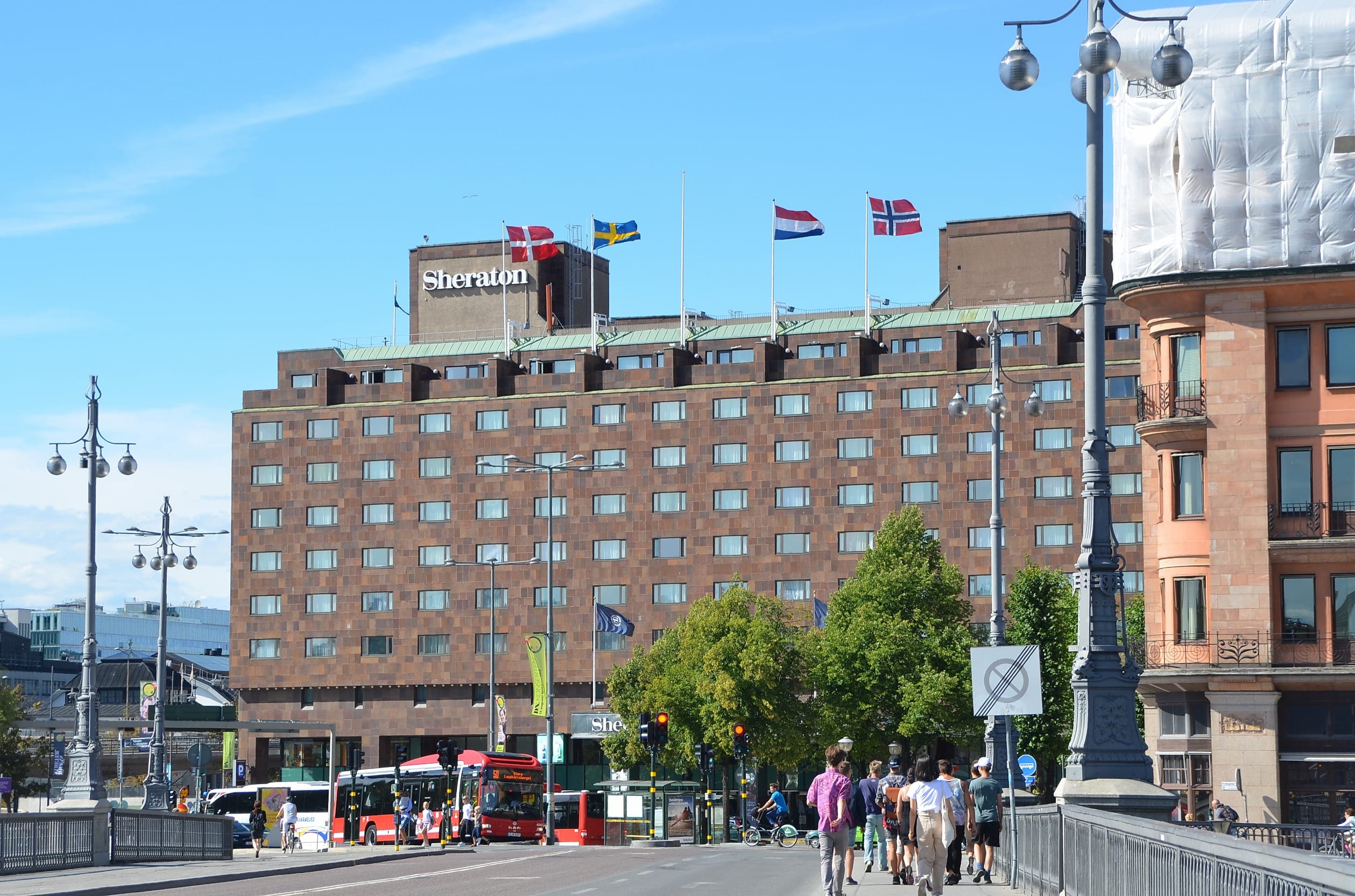 Отель Sheraton в Стокгольме