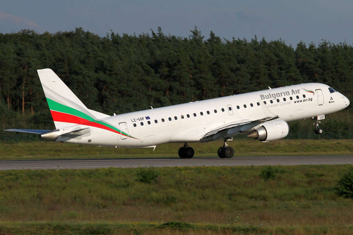 Самолёт Bulgaria Air