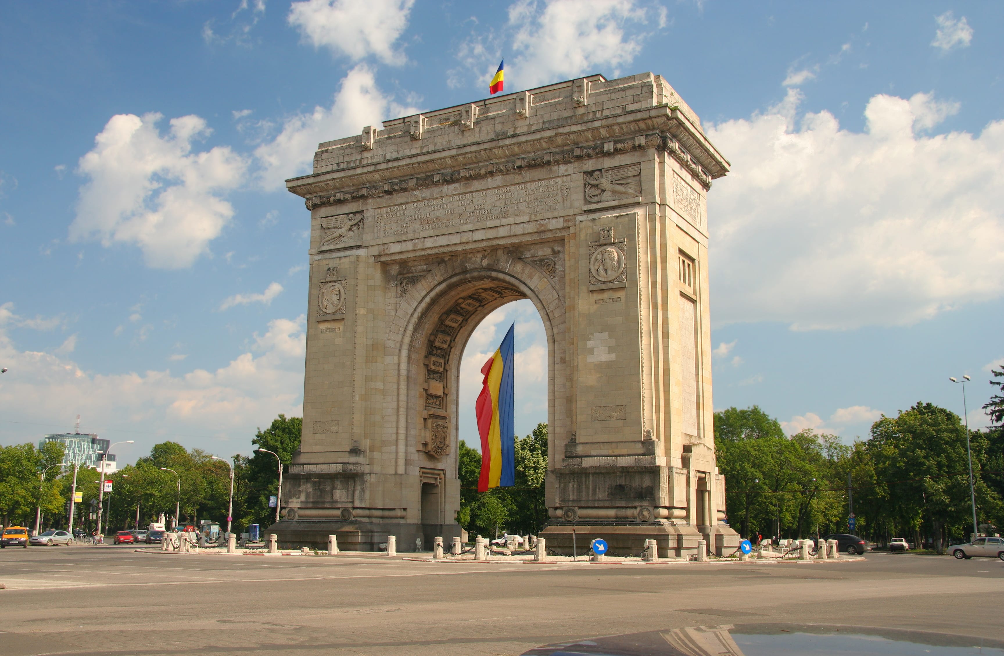 Триумфальная арка, Румыния