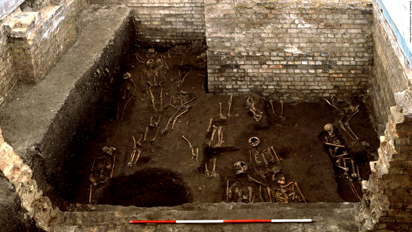 Раскопки останки средневековья