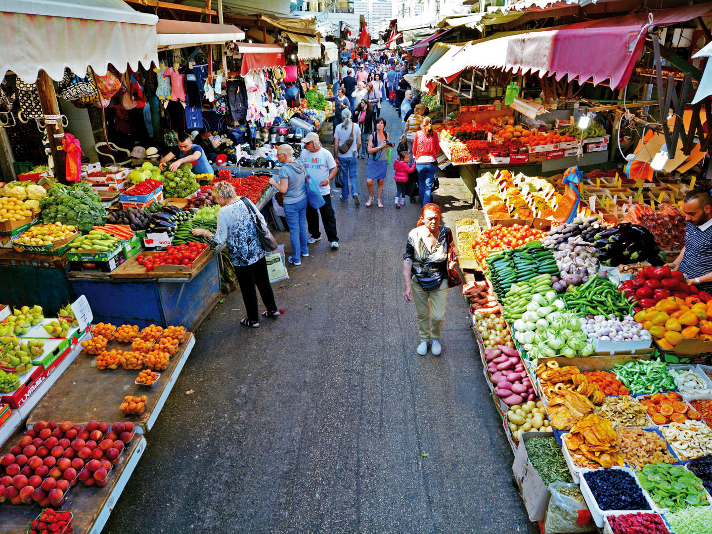 Рынок Шук-Кармель, Тель-Авив, Израиль