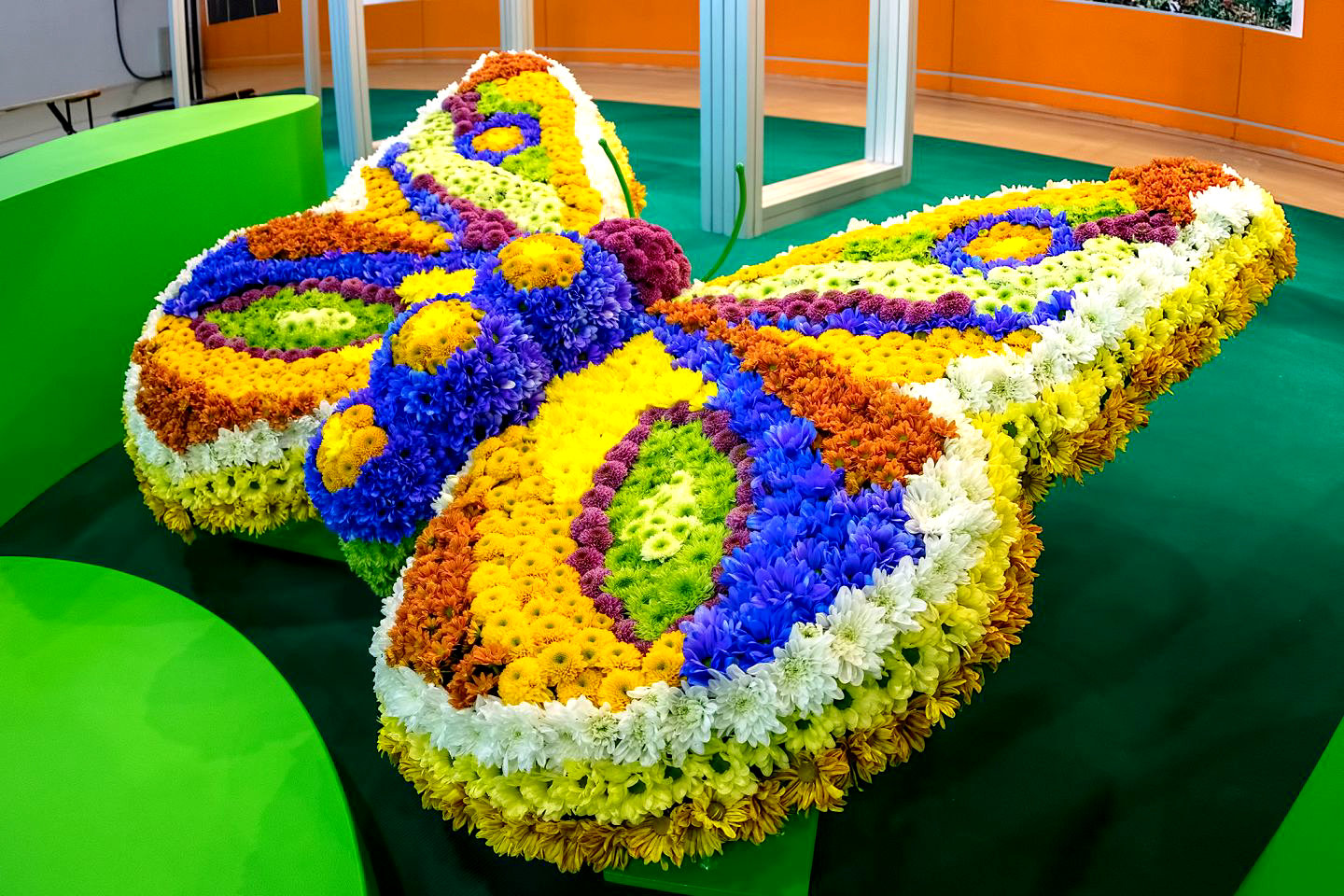 Международная выставка цветов во всероссийском выставочном центре