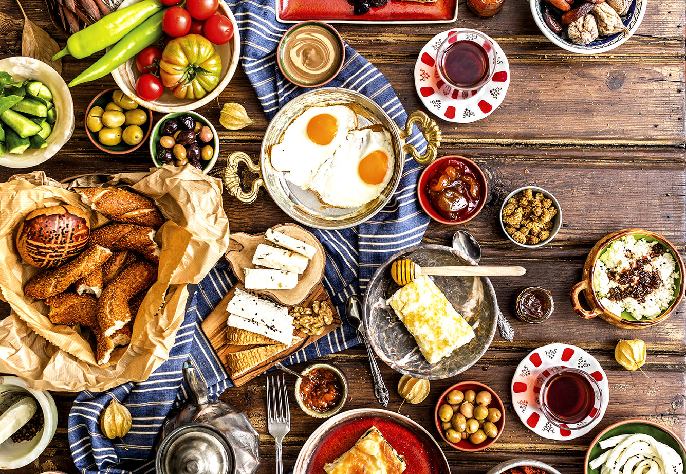 Турецкий завтрак - кахвалты