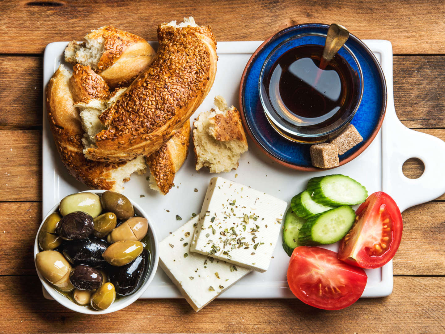 Традиционный турецкий завтрак