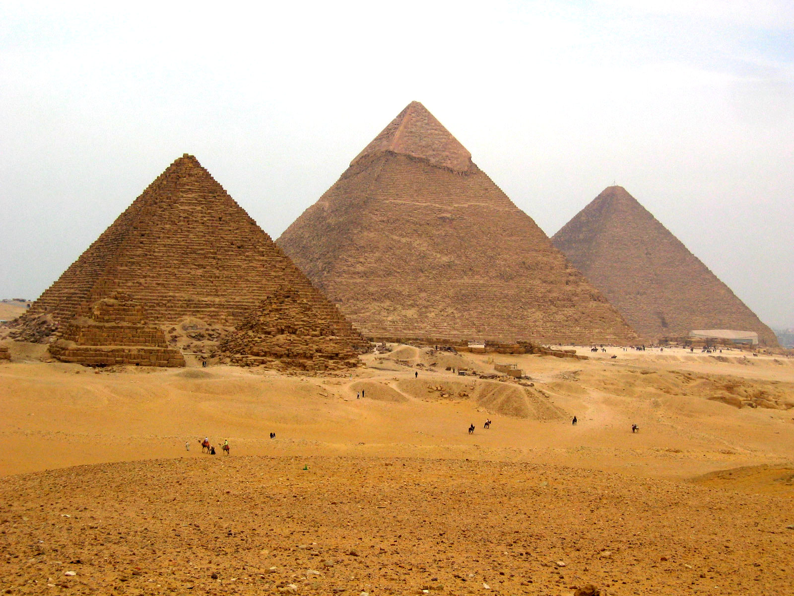 Пирамиды Хуфу, Хафра и Микерина