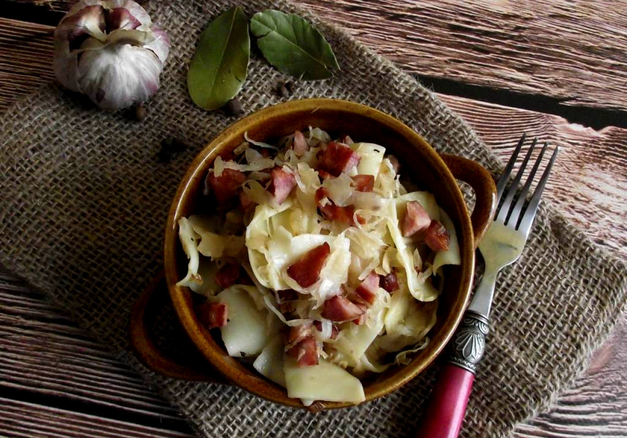 Лазанки с капустой и гжибами