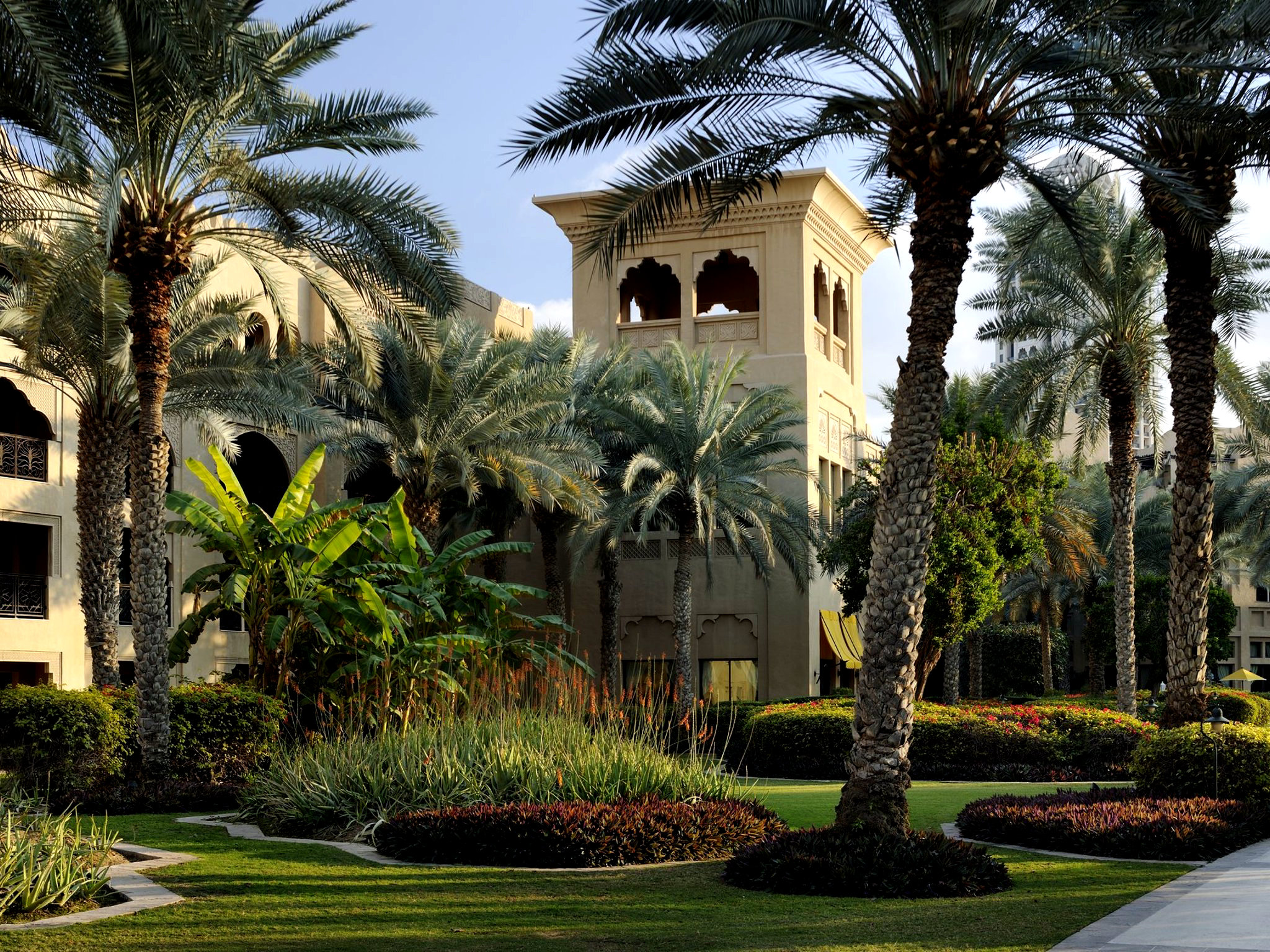 Территория отеля One&Only The Palm Dubai