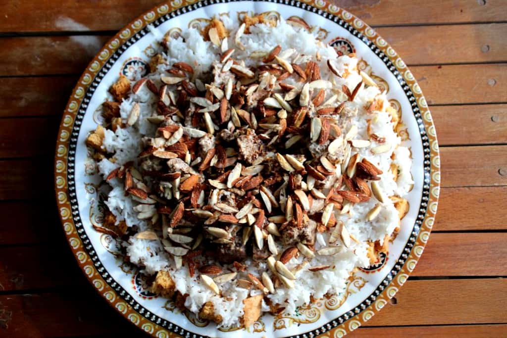 Мансаф — национальное блюдо иорданской кухни