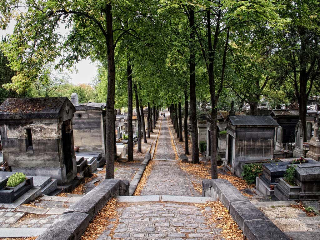 Кладбище Пер-Лашез, Париж, Франция