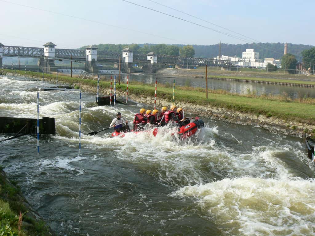 Сплав по Белой воде в Праге
