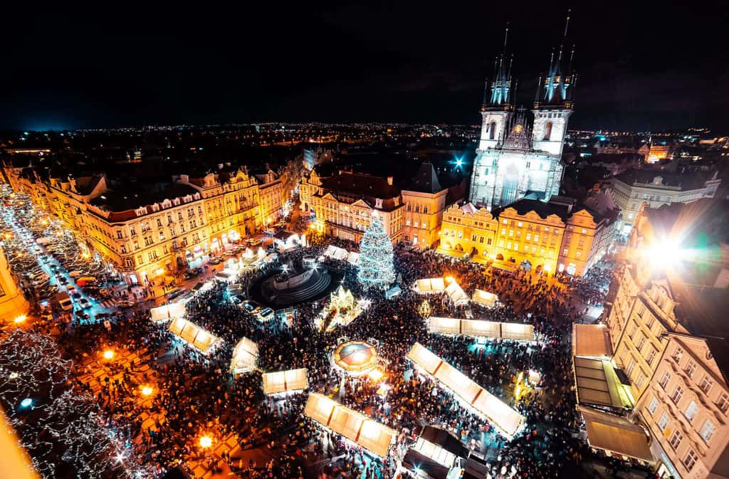 Рождественская ярмарка в Праге, Чехия