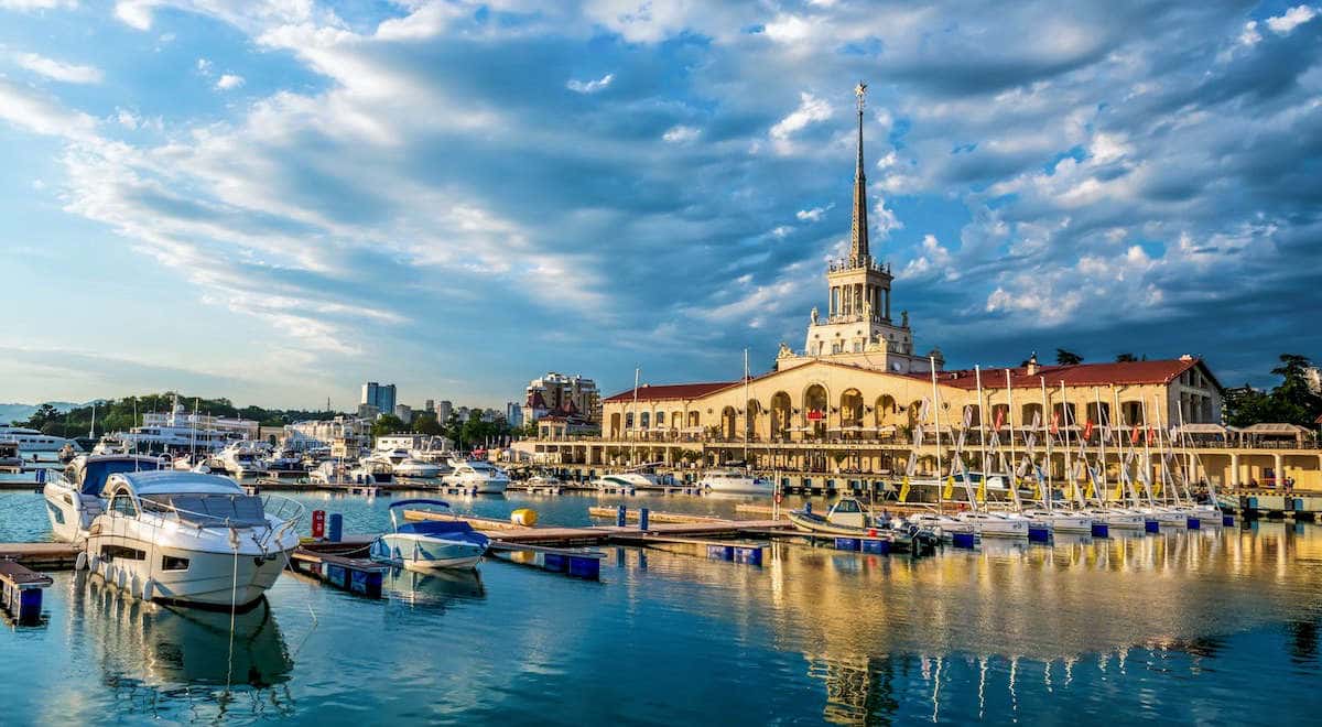 Морской порт г. Сочи