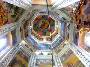 Потолок в Храме Василия Блаженного