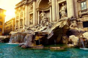 Треви - является самым большим фонтаном Рима