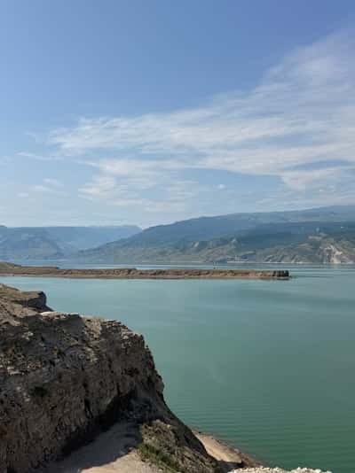 Приезд на Чиркейское водохранилище