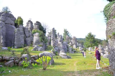 Тазы-каньон, город Сельге и Камни дьявола