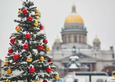 Волшебство Рождества от Санкт-Петербурга до Выборга