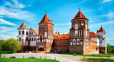 Город Несвиж Несвижский замок город Мир Мирский замок