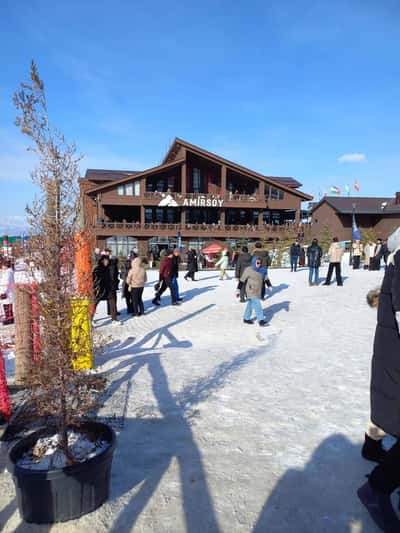 Зимняя перезагрузка в сердце гор: тур на курорт Амирсой из Ташкента