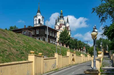 Три центра Томска, пешеходная авторская экскурсия