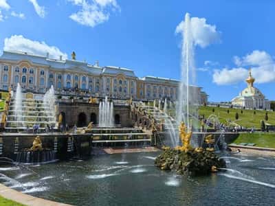 Прогулка по парку Петергофа: в царстве фонтанов