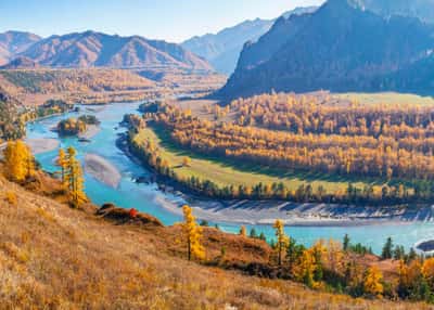 Два Алтая. Тур выходного дня осенью