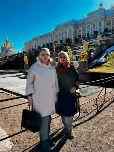 На Мерседесе в Парк Фонтанов Петра Великого