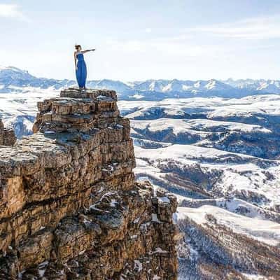 На плато Бермамыт в мини-группе из Ессентуков