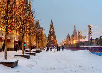 Новогоднее путешествие в Москву